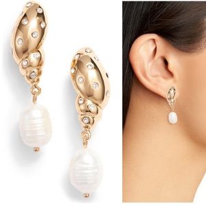 NWT KS Under The Sea studded tulip Shell & pearl